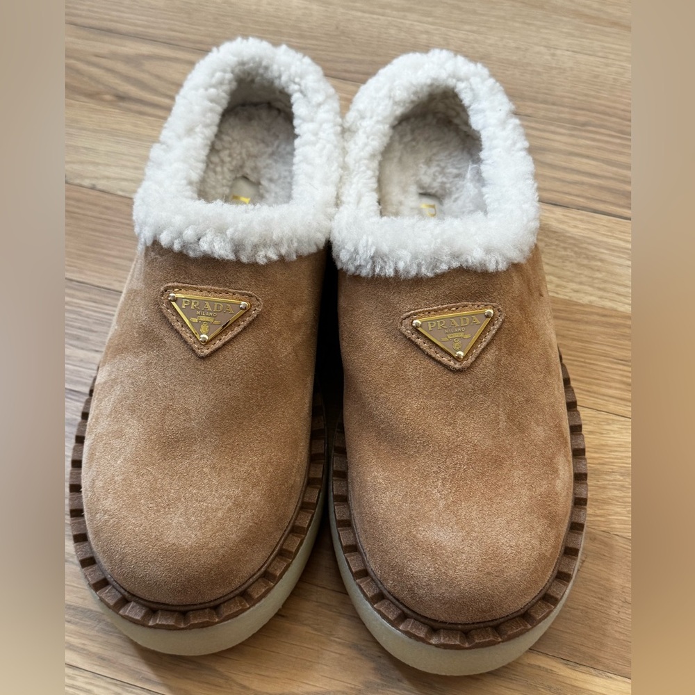 Prada Mules 37 fits size 7-7.5